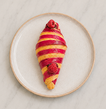 Croissant framboise