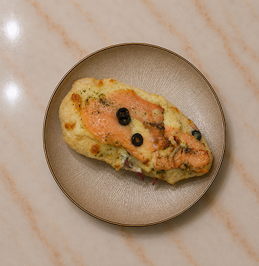 Fougasse saumon