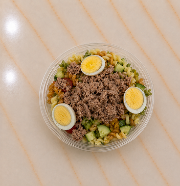 Salade de pâtes au thon