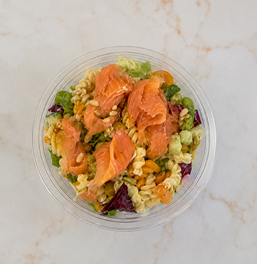 Salade de pâtes saumon