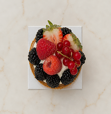 Tartelette aux fruits rouges