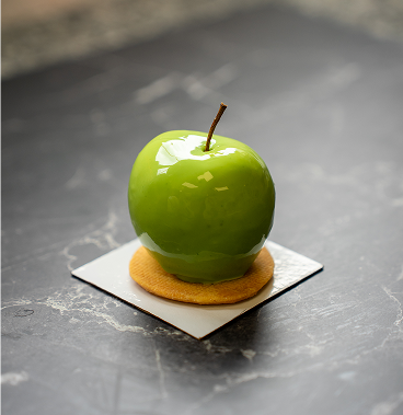 Trompe l'oeil Pomme verte